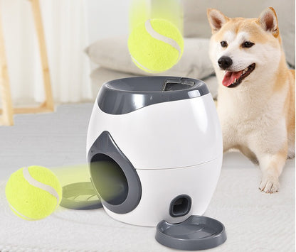 Smart Pet Tennis Ball Feeder & Reward Machine