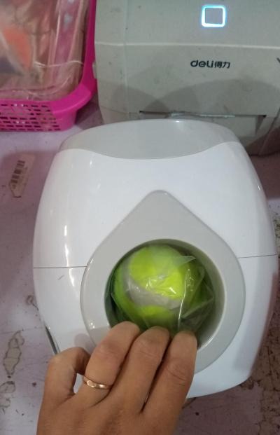 Smart Pet Tennis Ball Feeder & Reward Machine