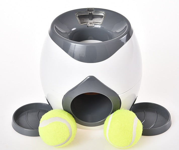 Smart Pet Tennis Ball Feeder & Reward Machine