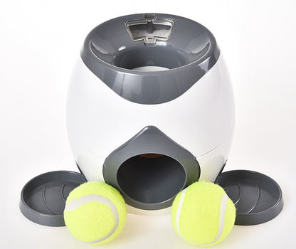 Smart Pet Tennis Ball Feeder & Reward Machine