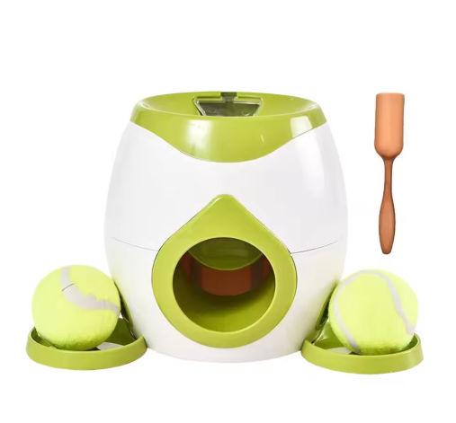 Smart Pet Tennis Ball Feeder & Reward Machine