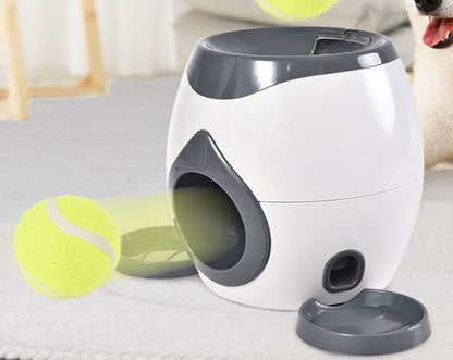 Smart Pet Tennis Ball Feeder & Reward Machine