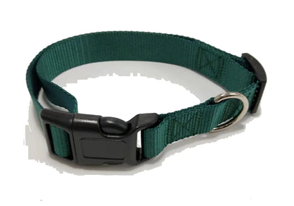 Solid Nylon Pet Collar and Leash Set